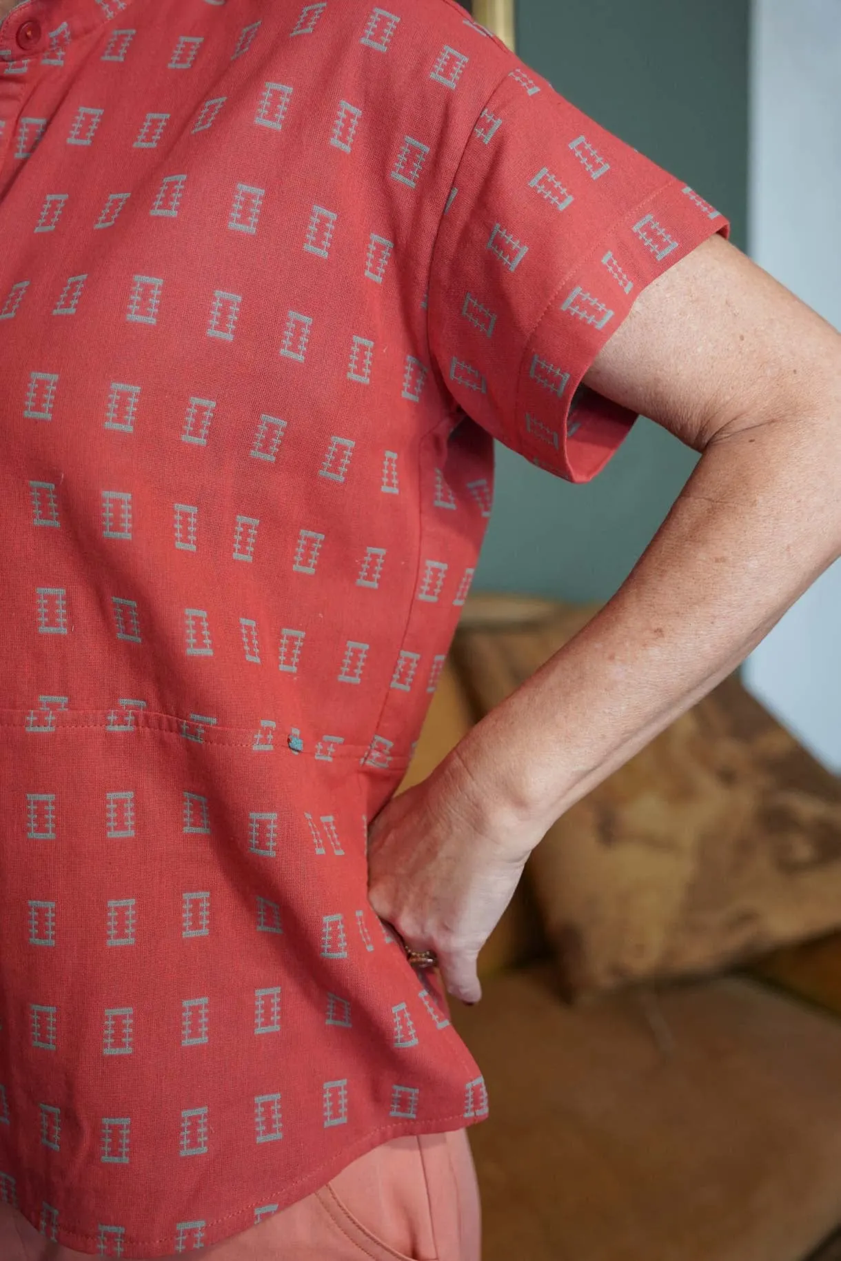 Apricot Seam Shirt