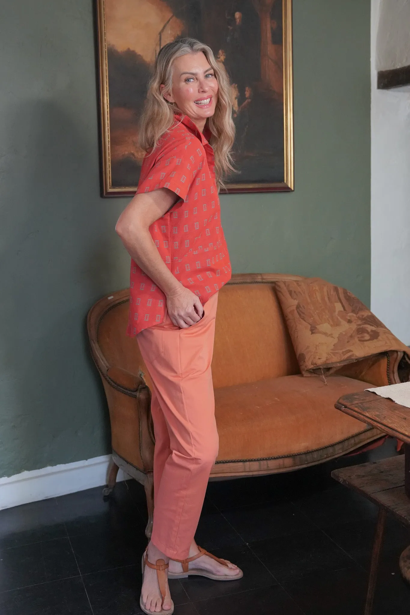 Apricot Seam Shirt