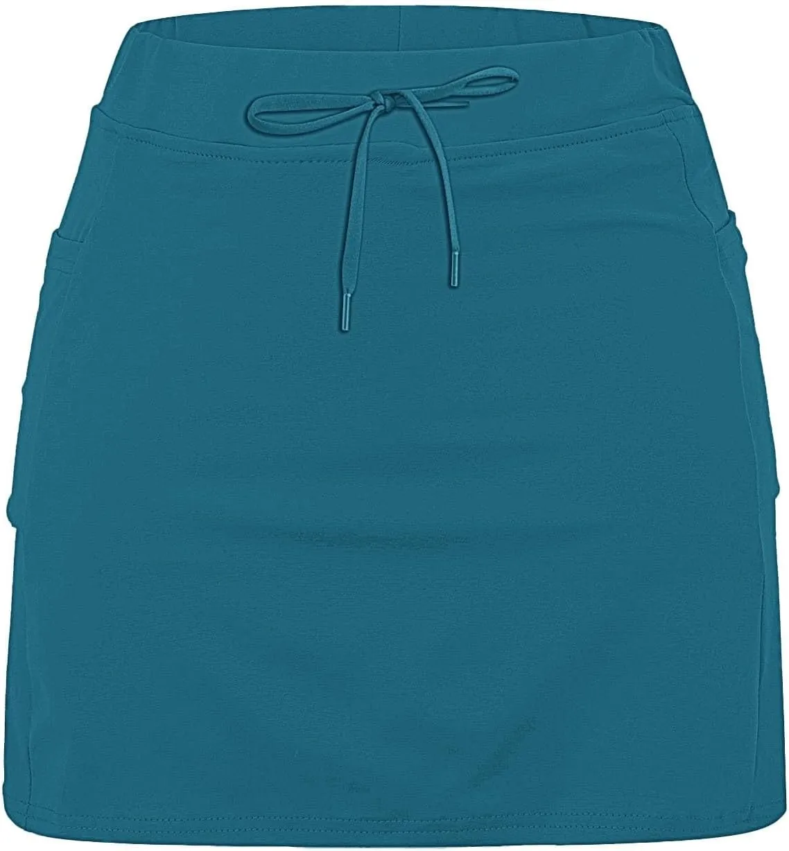 Athletic Skirts for Women Summer Loose Trendy Drawstring Solid Sports Tennis Skirts Built-in Shorts Plus Size, S-5XL