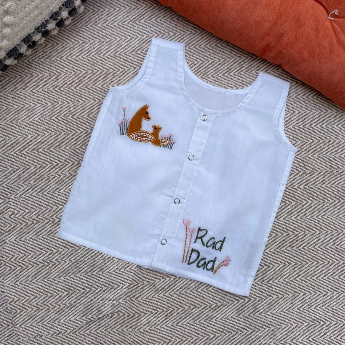 Bhaakur The Fox Jhabla/Shirt Set