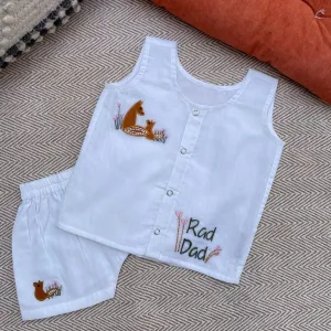 Bhaakur The Fox Jhabla/Shirt Set