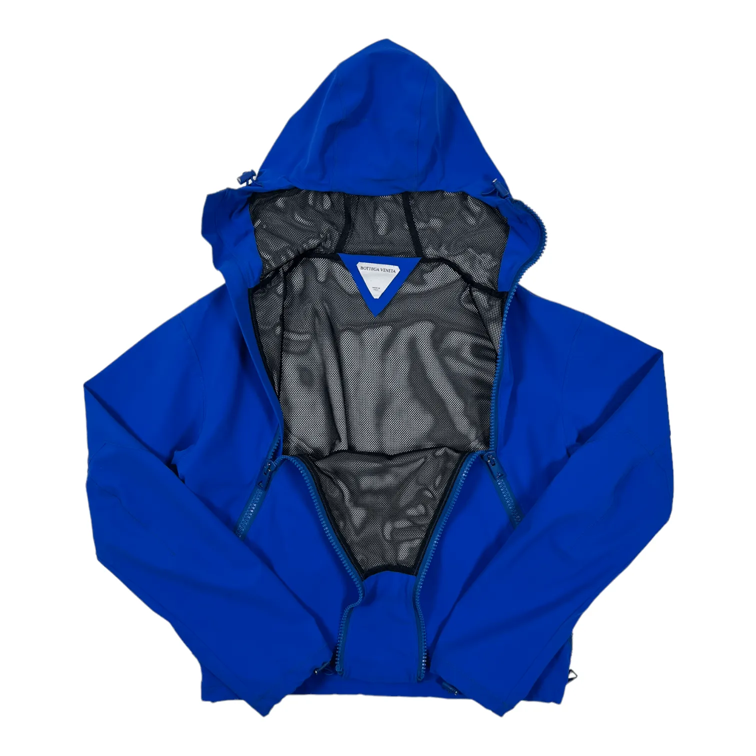 Bottega Veneta Nylon Jacket Electric Blue Pre-Owned