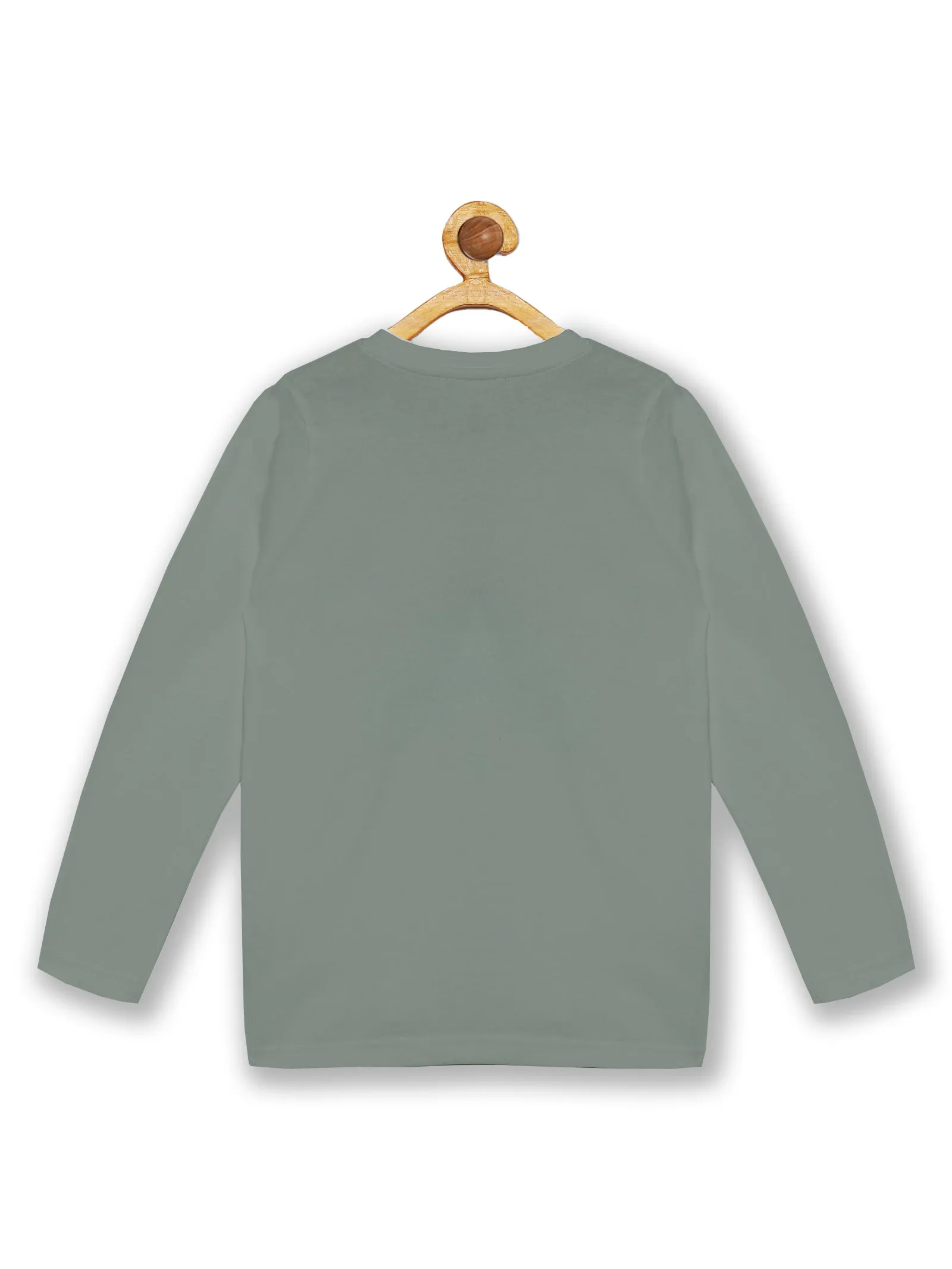 Boy's Printed Full Sleeve Round Neck Tee Pack of 2
