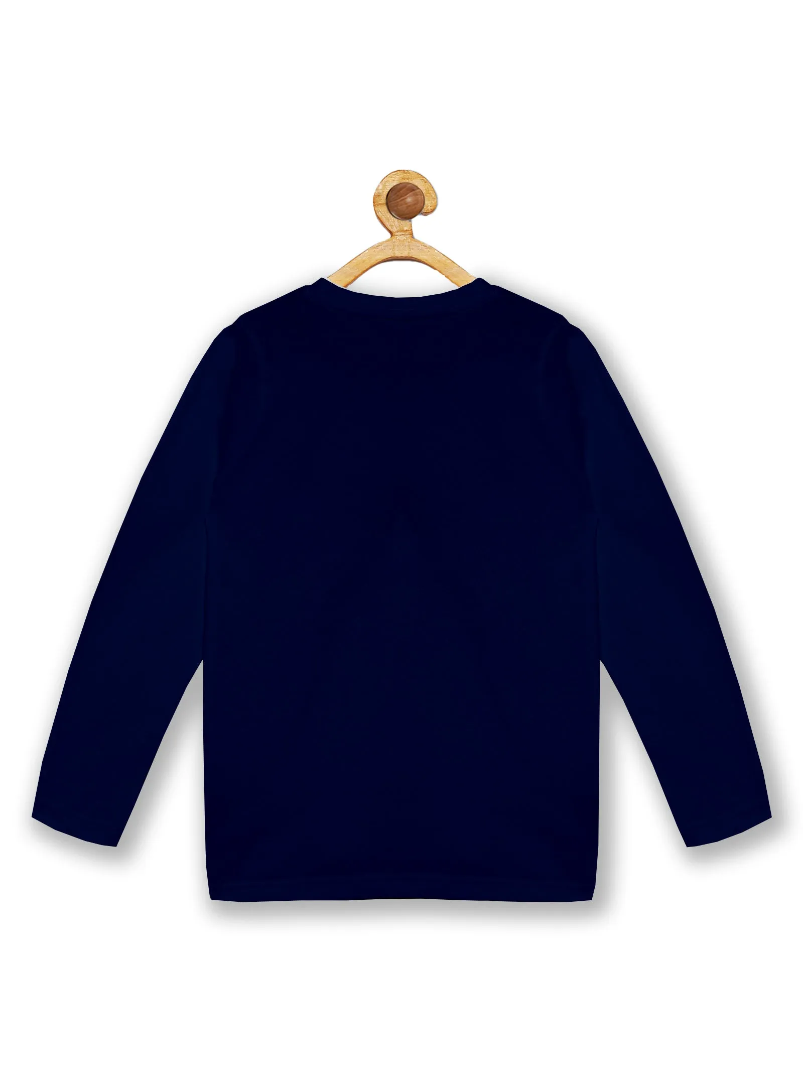 Boy's Printed Full Sleeve Round Neck Tee Pack of 2