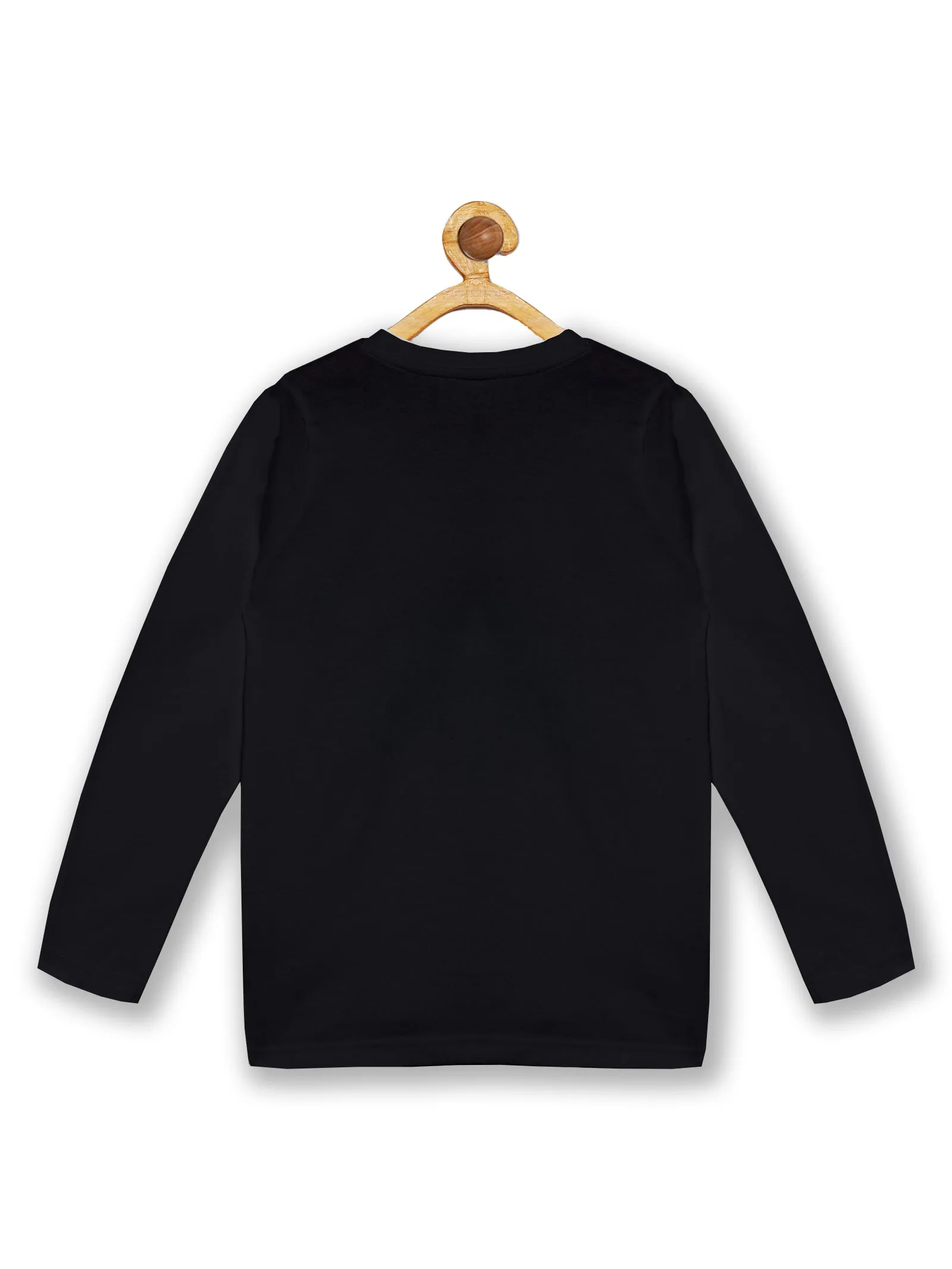 Boy's Printed Full Sleeve Round Neck Tee Pack of 2