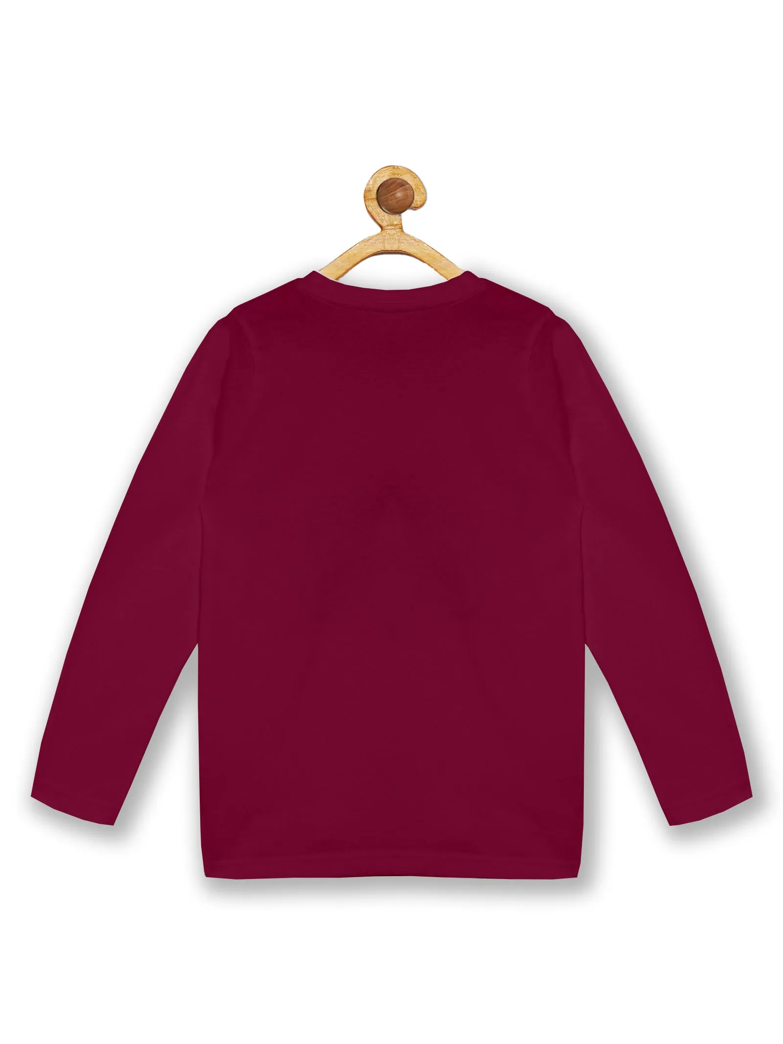 Boy's Printed Full Sleeve Round Neck Tee Pack of 2