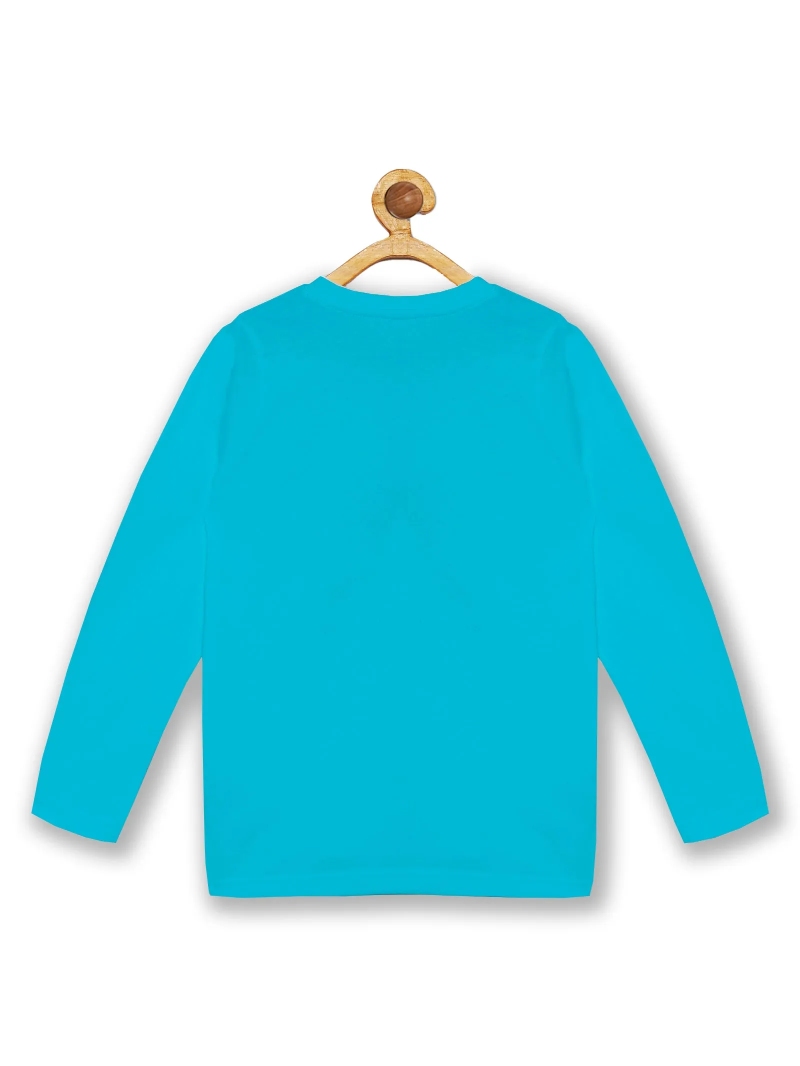 Boy's Printed Full Sleeve Round Neck Tee Pack of 2