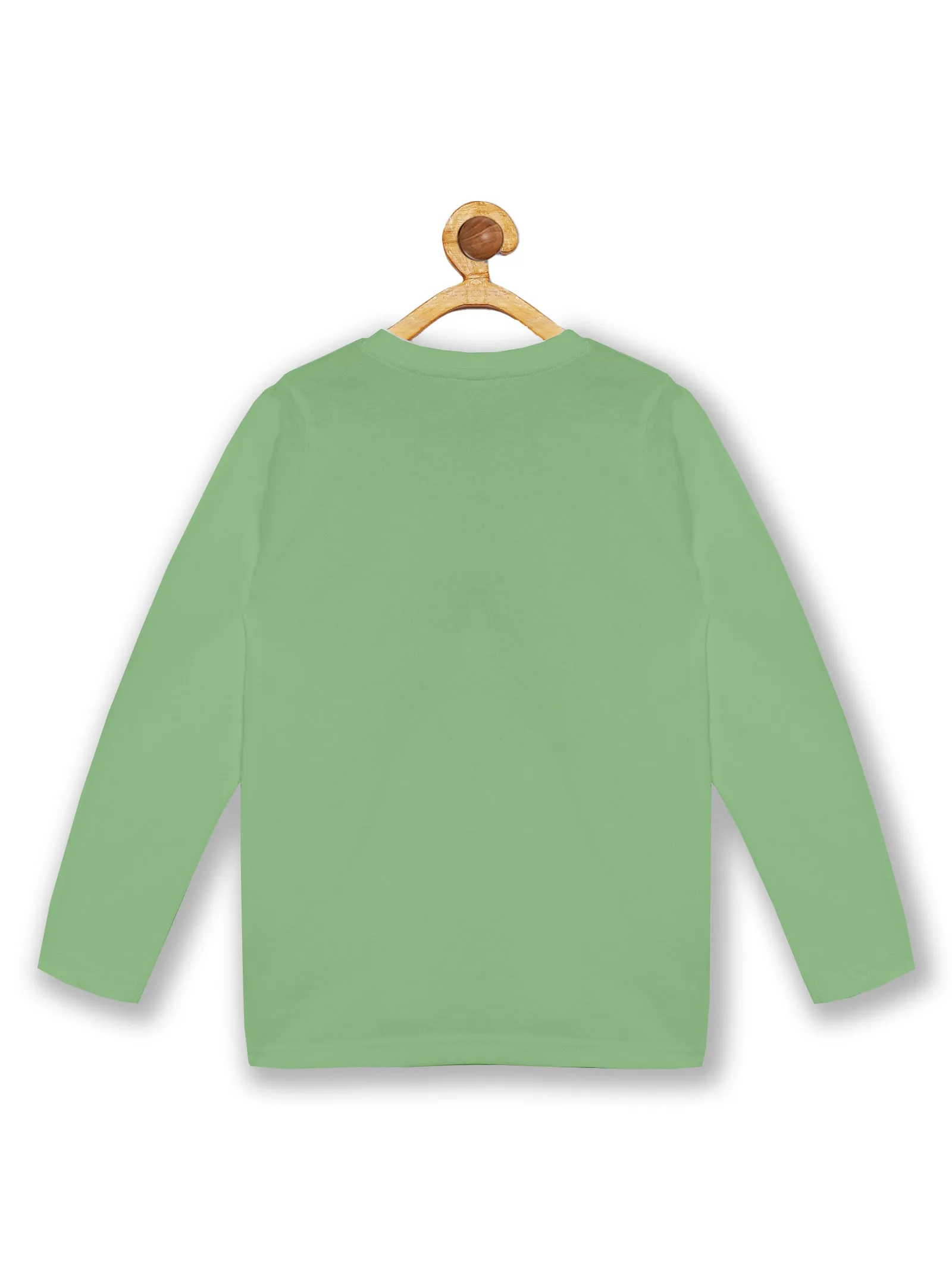 Boy's Printed Full Sleeve Round Neck Tee Pack of 2