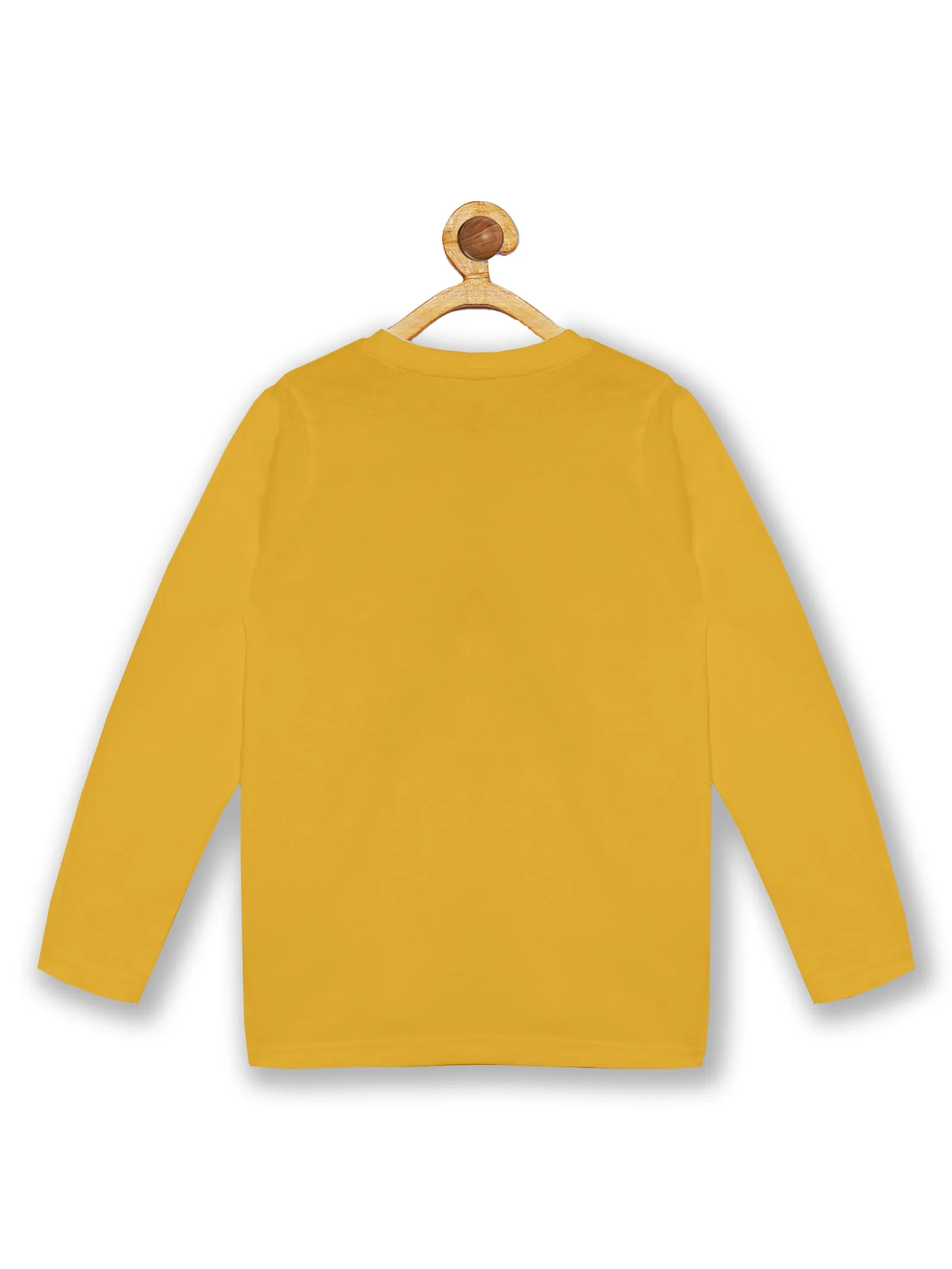 Boy's Printed Full Sleeve Round Neck Tee Pack of 2
