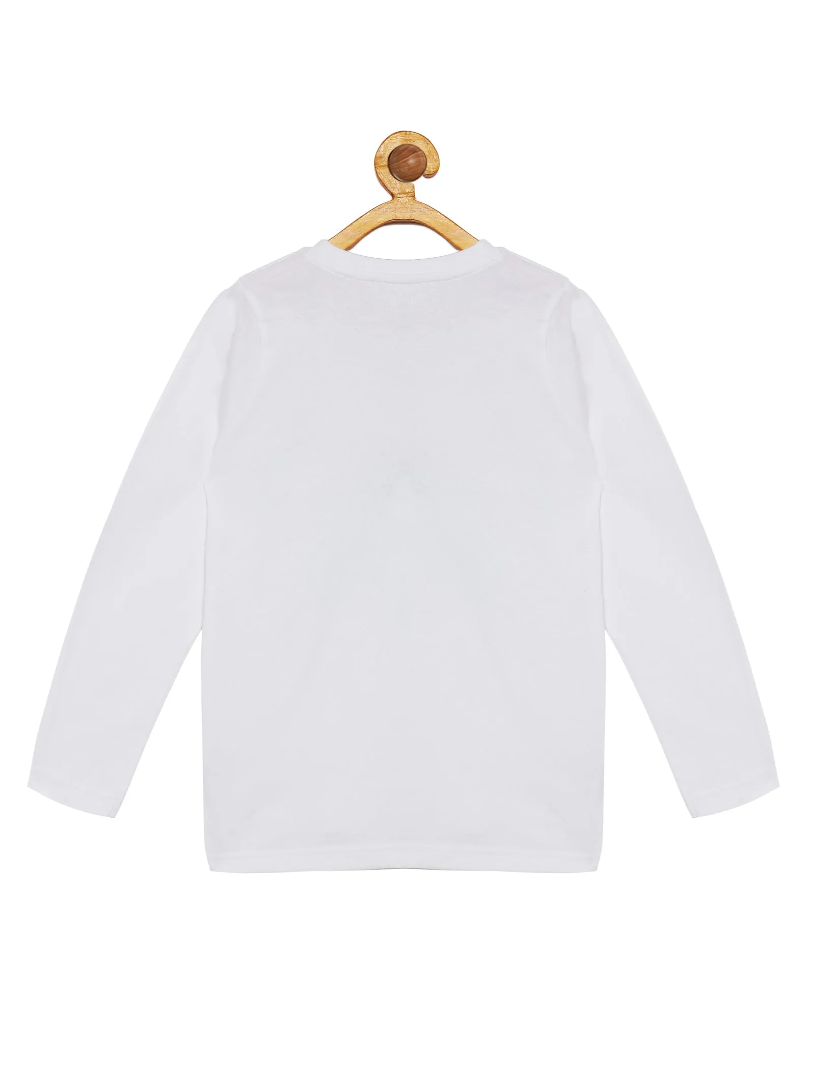 Boy's Printed Full Sleeve Round Neck Tee Pack of 2