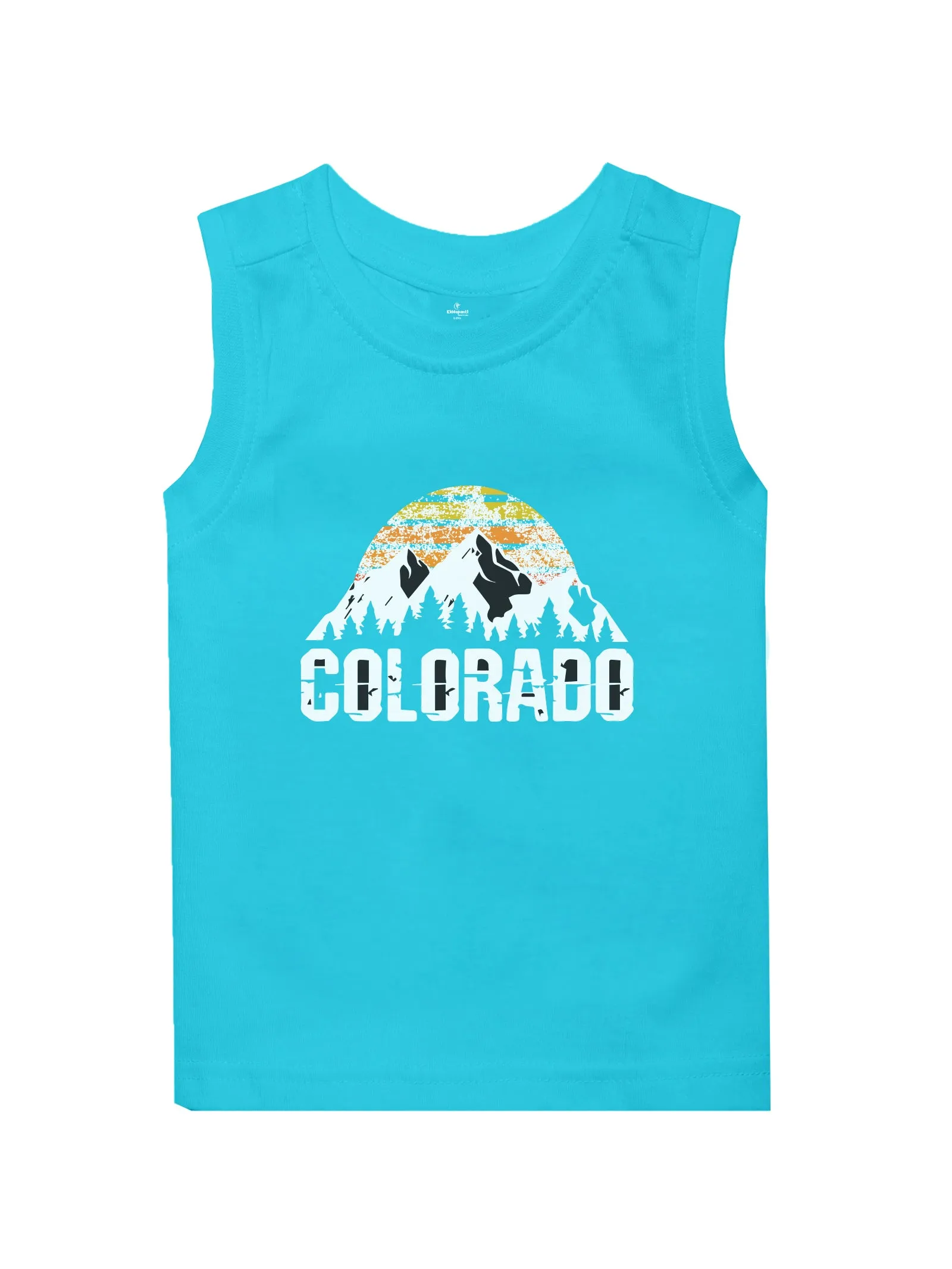 Boys Round Neck Sleeveless Tee Pack of 3