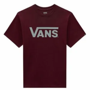 Child's Short Sleeve T-Shirt Vans Classic Vans-B VN0A7Y47Z0S1 Maroon