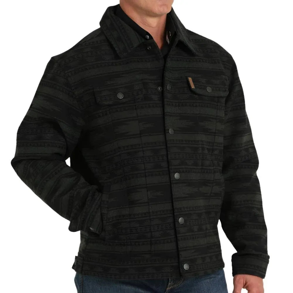 Cinch Mens Wooly Trucker Jacket - MWJ1921002-FOR
