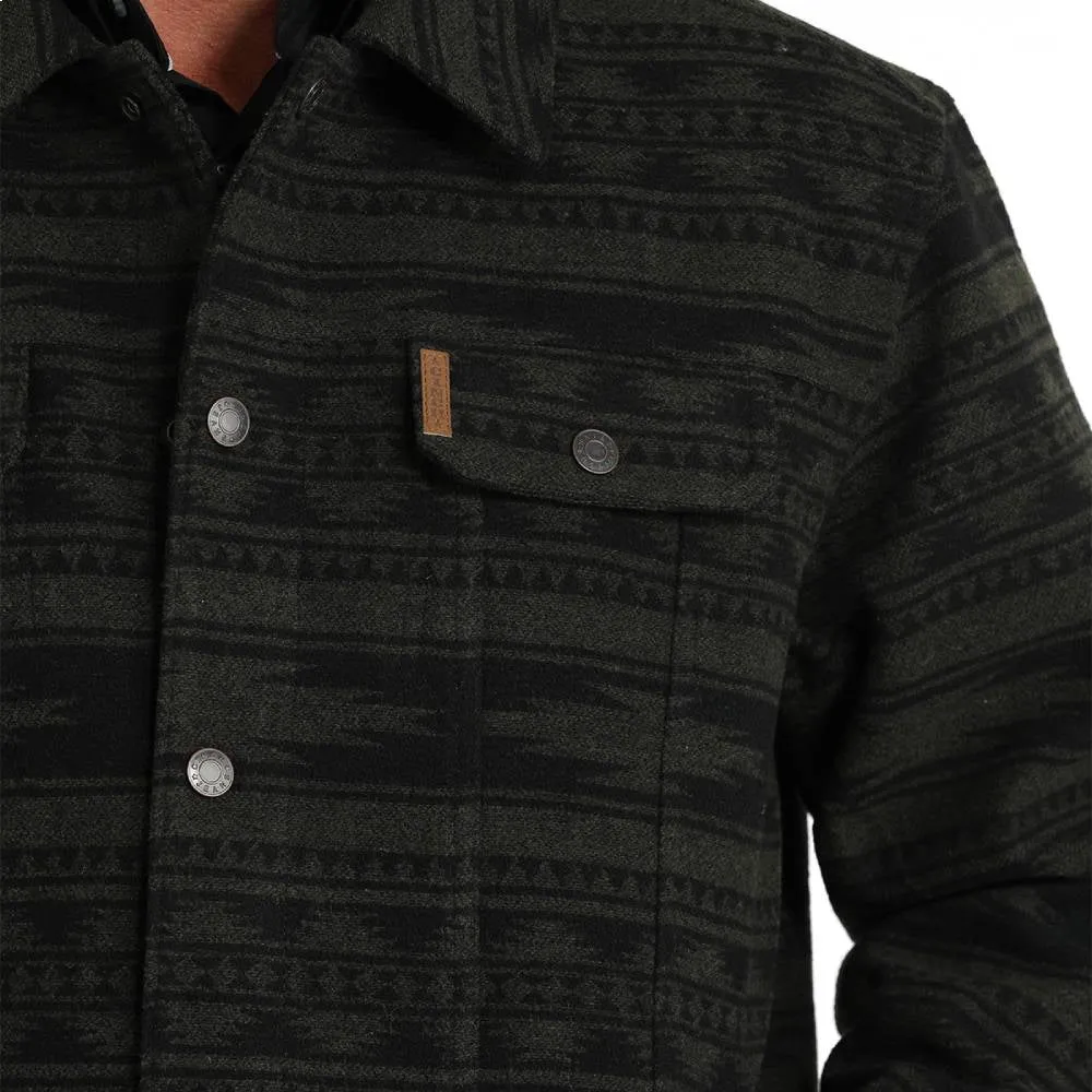 Cinch Mens Wooly Trucker Jacket - MWJ1921002-FOR