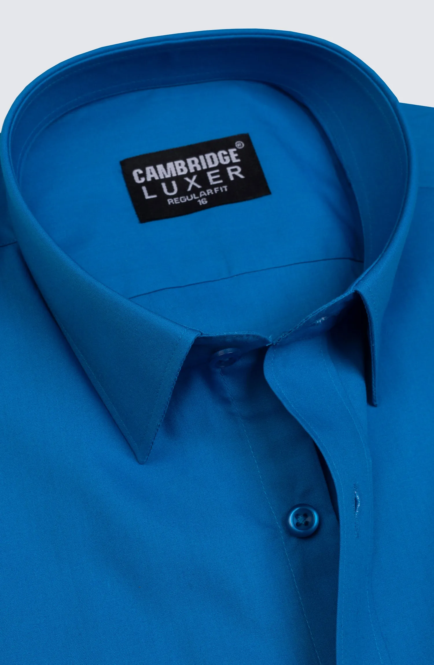 Classic Blue Plain Shirt