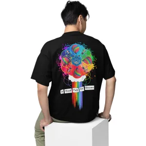 Coldplay Oversized T shirt - A Head Full Of Dreams Art