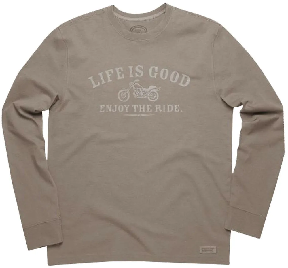 Crusher L/S Enjoy The Ride T-Shirt by Life is good