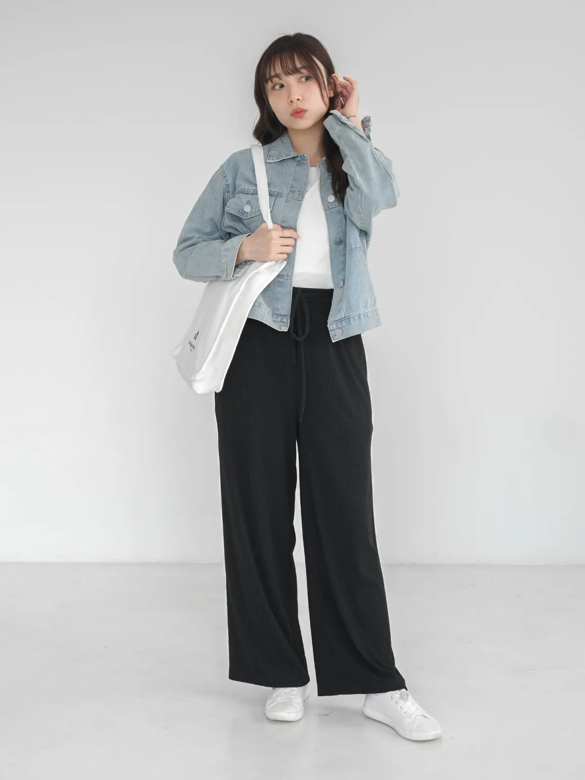 Diane Draped Wide Leg Pants (Long/ Short ver.)