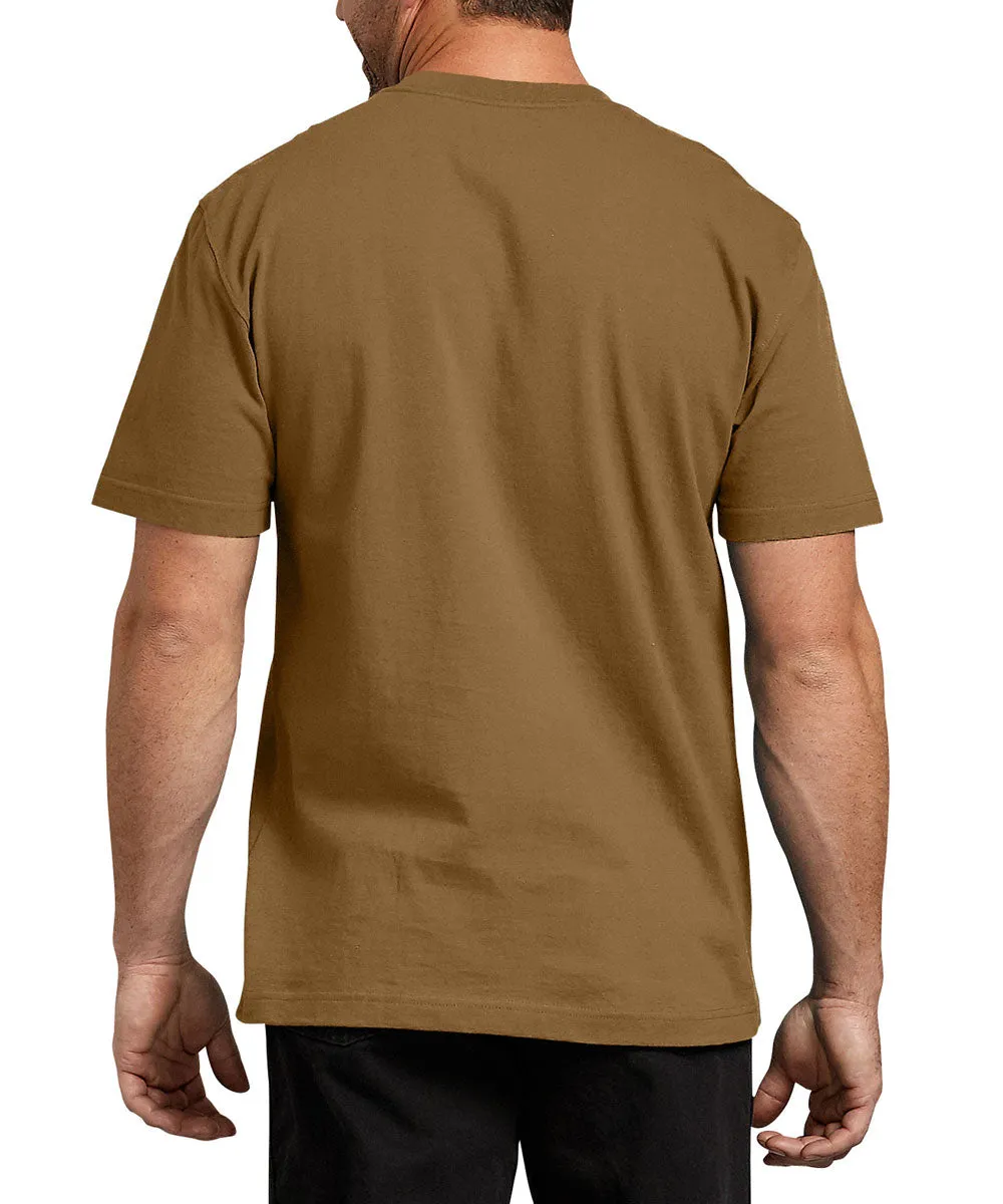 Dickies Heavyweight Short Sleeve Pocket T-shirt - Brown Duck
