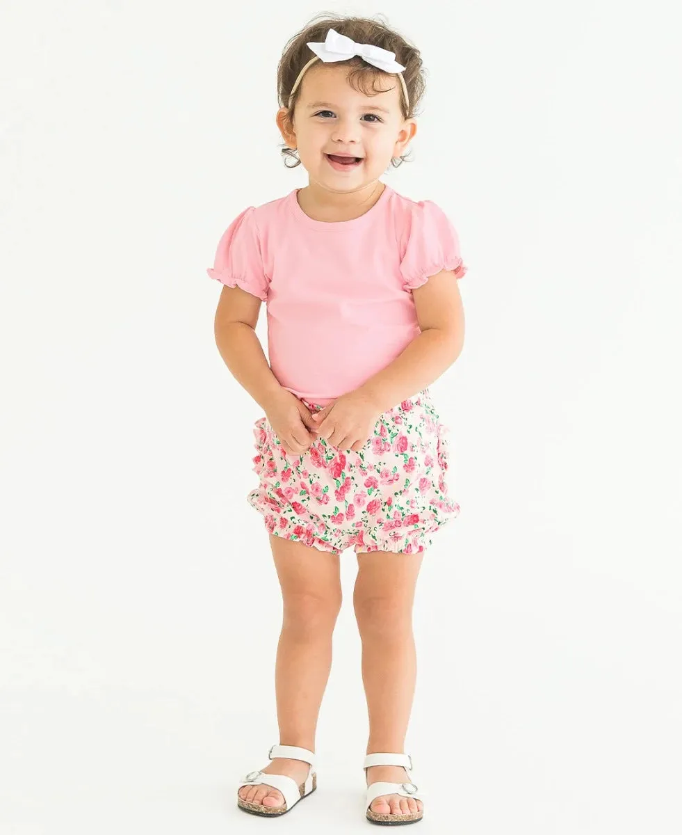 English Roses Bubble Knit Shorts