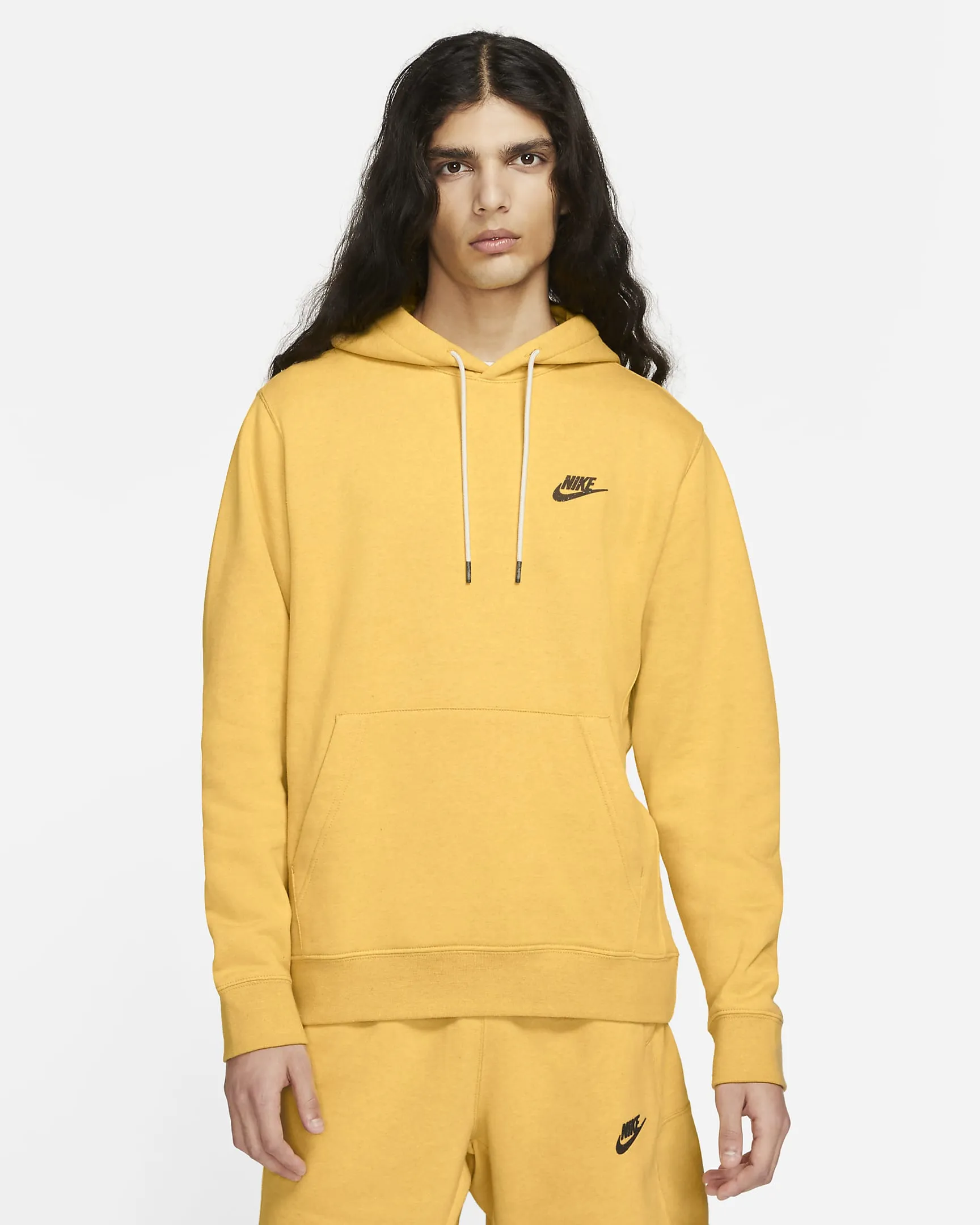 Fleece Hoodie (Solar Flare   Smokey Grey)