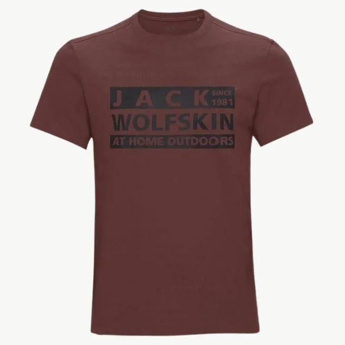 jack wolfskin Men's Brand Tee