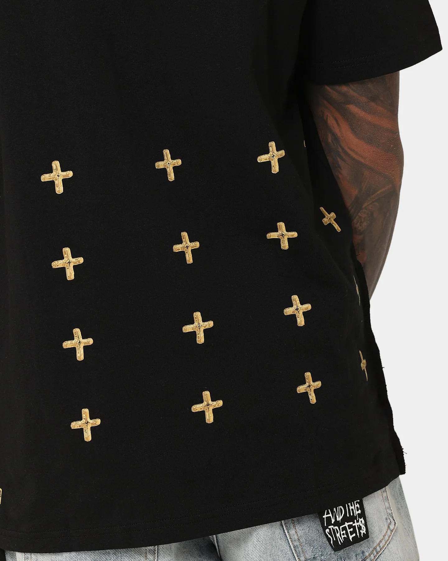 Ksubi Token Kash T-Shirt Jet Black