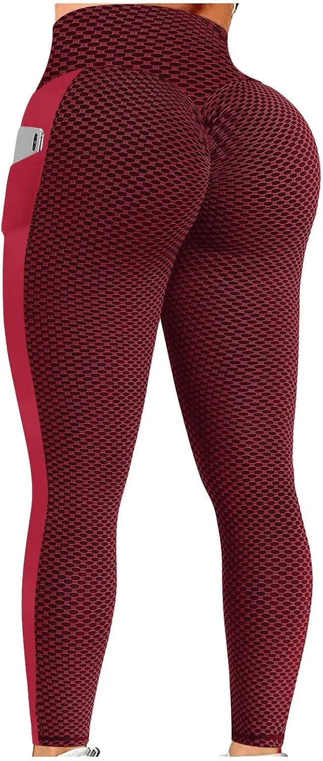 Leggings for Women Yoga Comfy Skinny Sexy Fitness Sports Seamless Butt Lifting High Waist Running Tights Trousers
