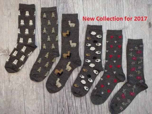 LW Icon - Heard about our Herd Alpaca Socks