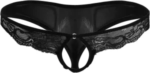 Men's Jockstrap Underwear Low Rise Elastic Waistband Open Front Briefs Sexy Bulge Enhancing Gym Workout Pouch Jock Briefs