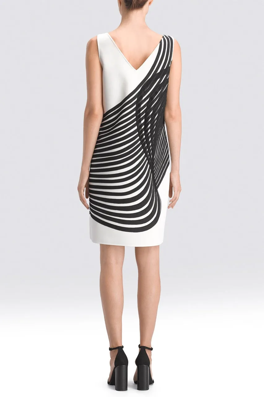 Mesh Applique Sleeveless Dress