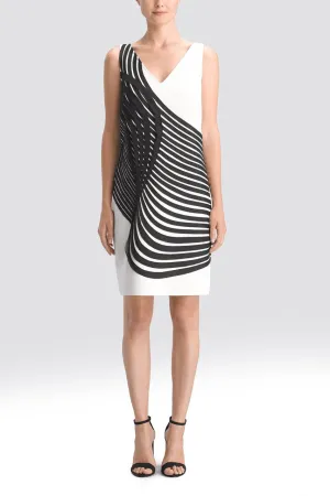 Mesh Applique Sleeveless Dress