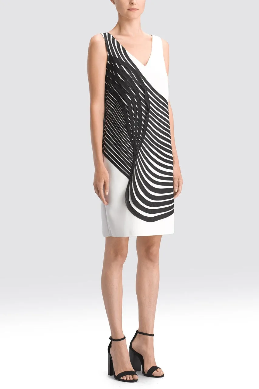 Mesh Applique Sleeveless Dress