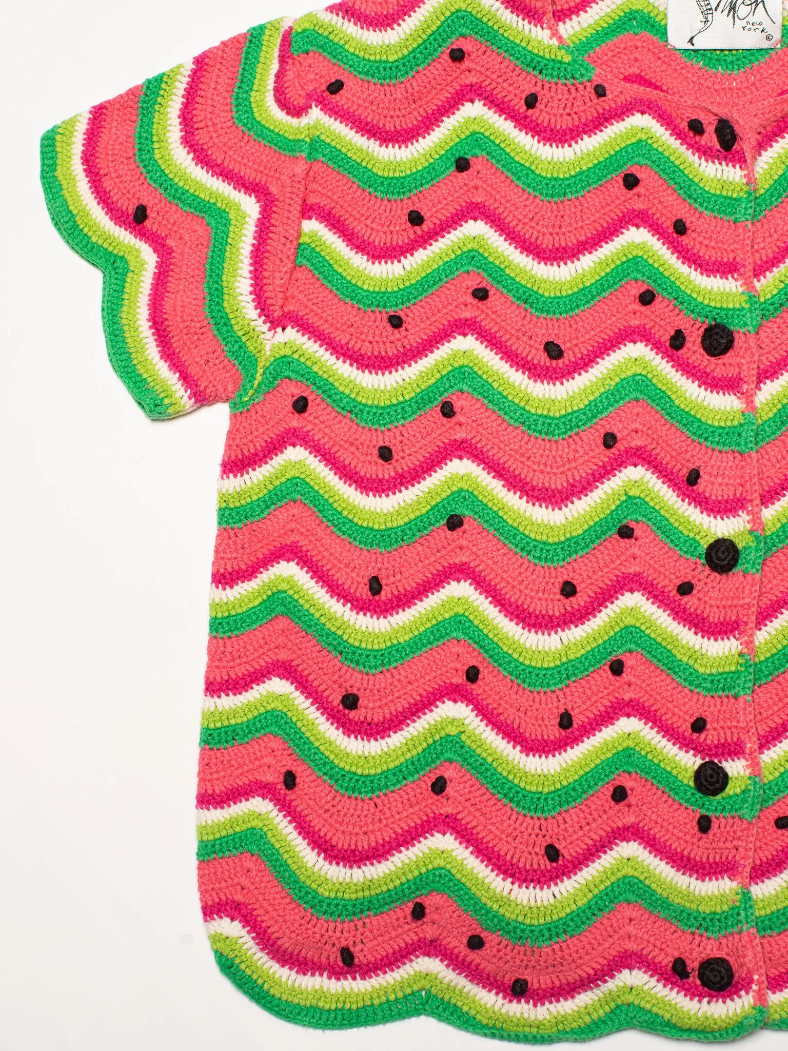 Michael Simon - Crochet Watermelon Sweater (M/L)