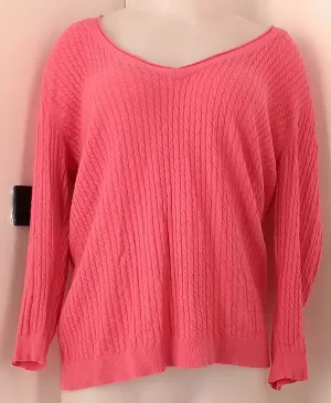 New York & Company Women's Pink Sweater