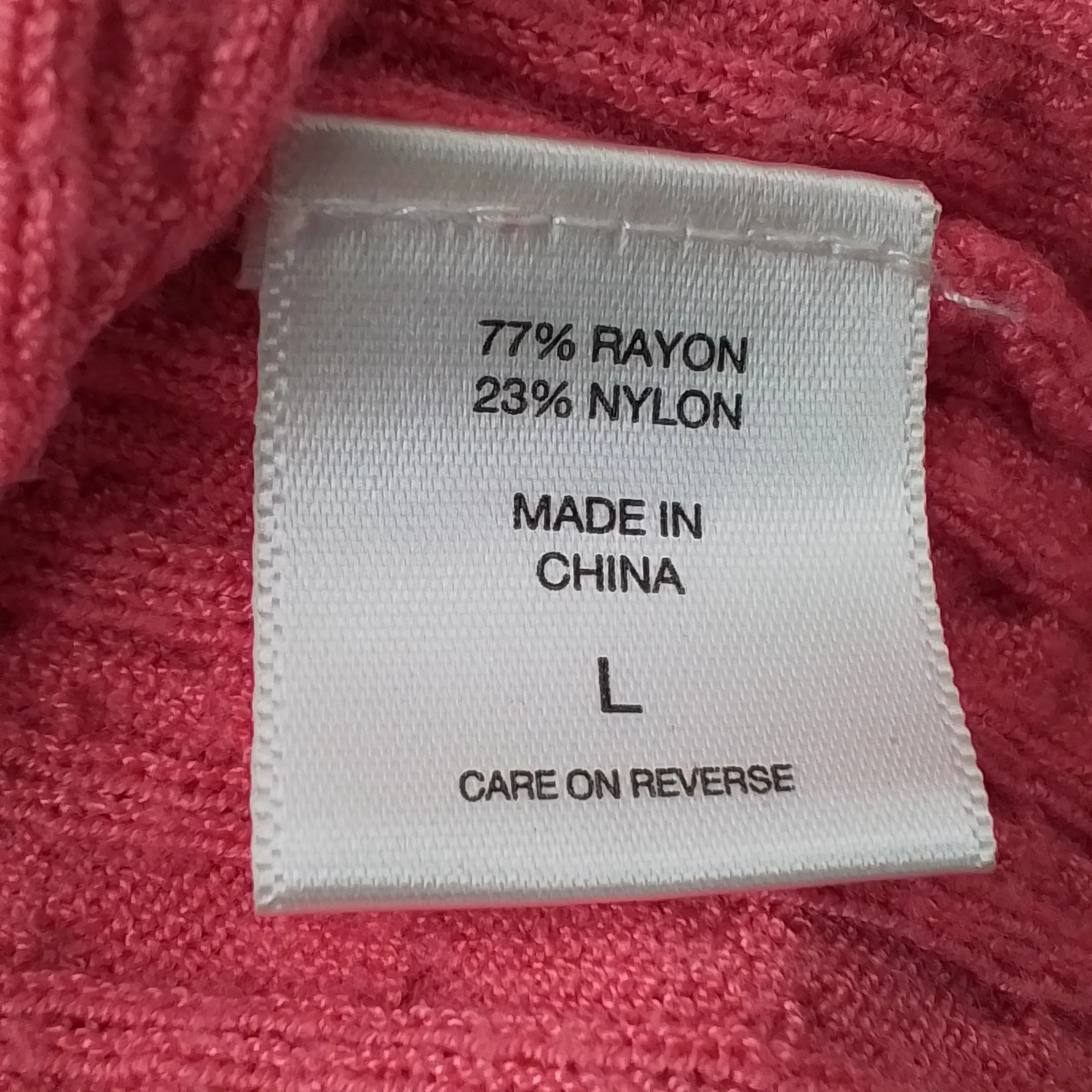 New York & Company Women's Pink Sweater