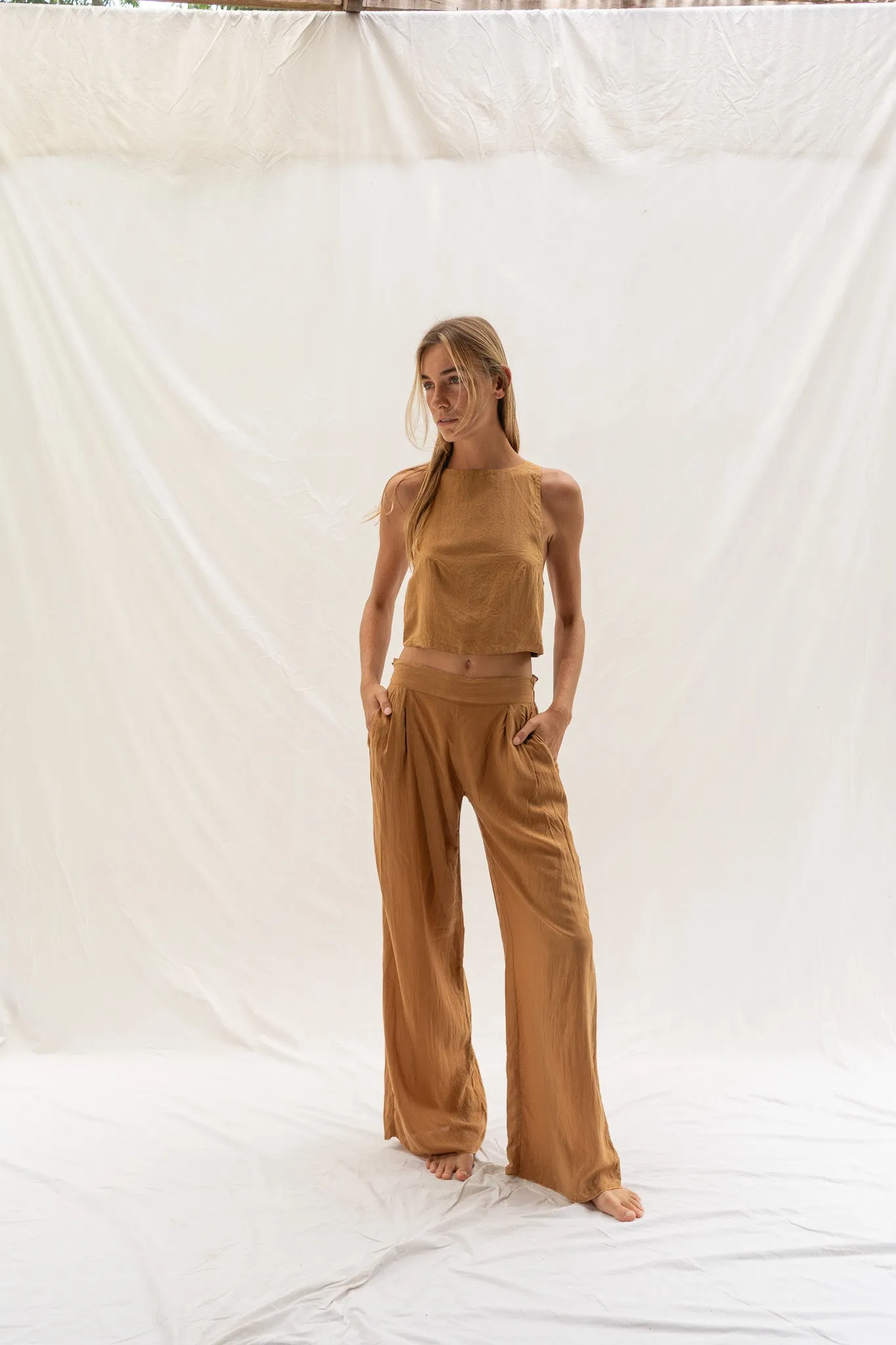 Nicki pants TENCEL™ voile
