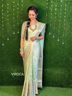 Premium warm silk saree.😍