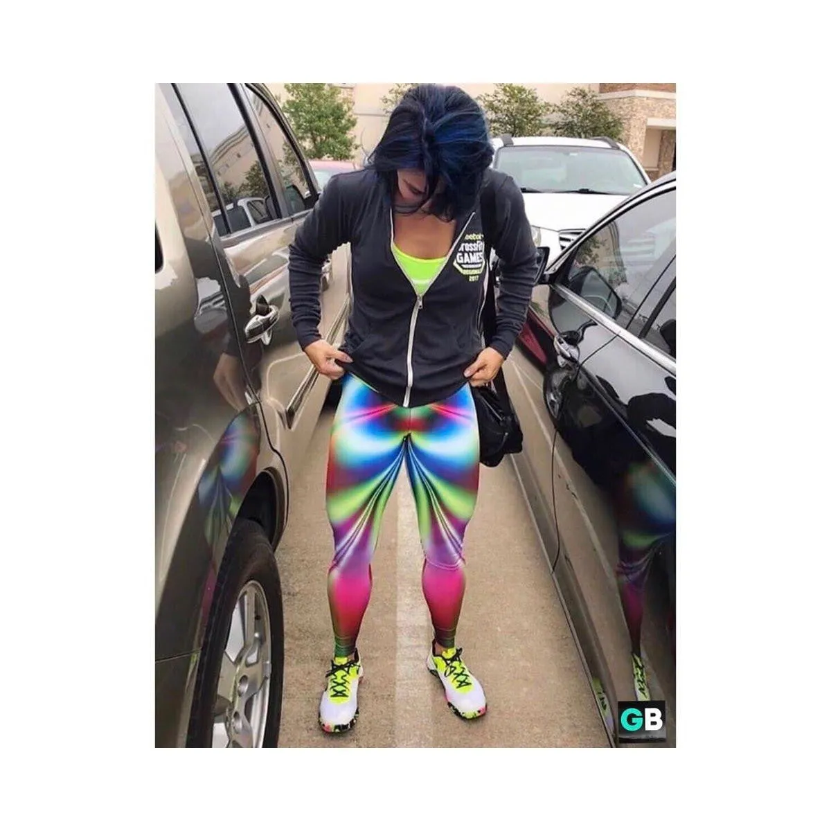Psychedelic Neon Leggings