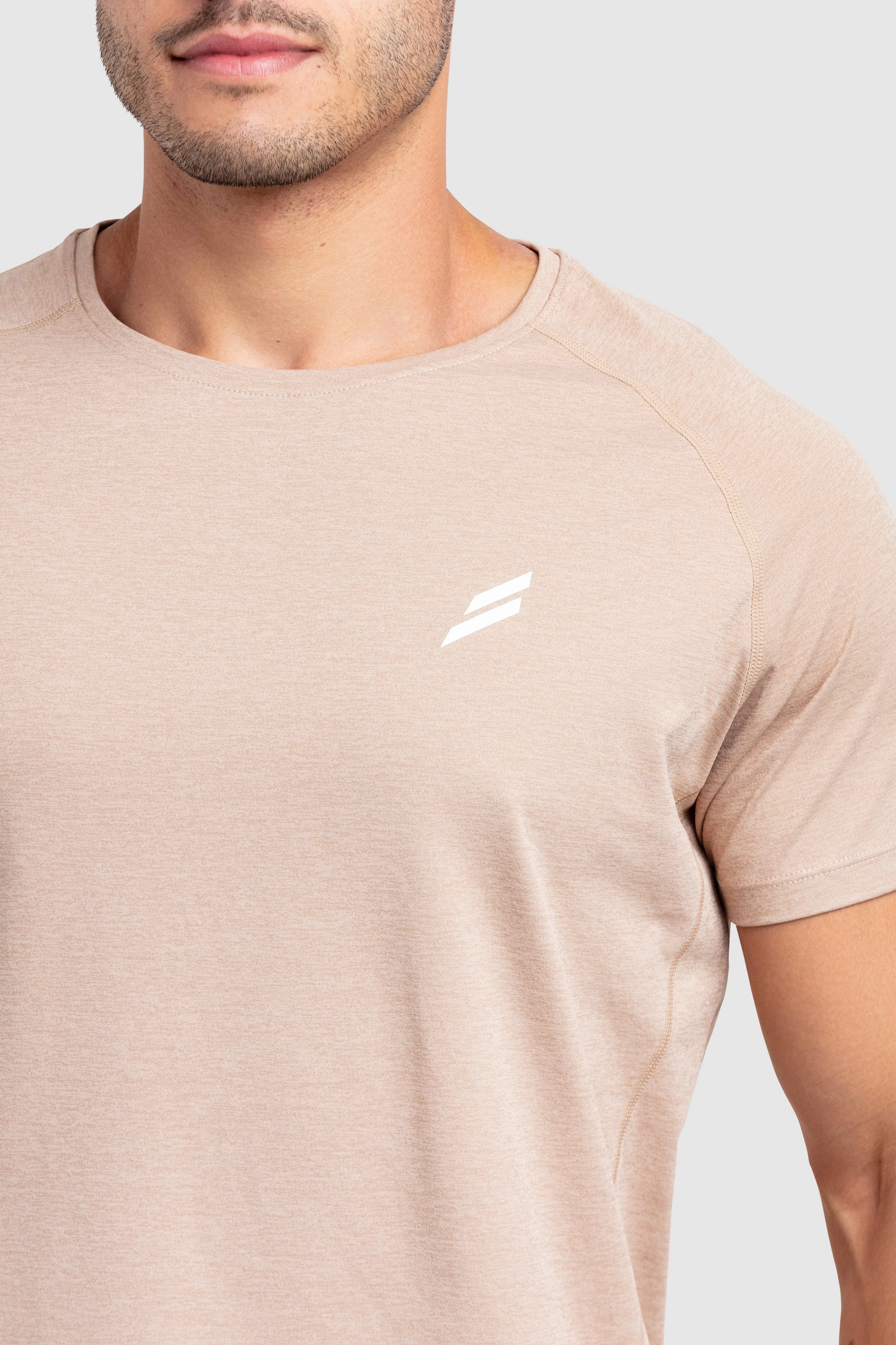 Puremotion Tee V3 - Light Taupe