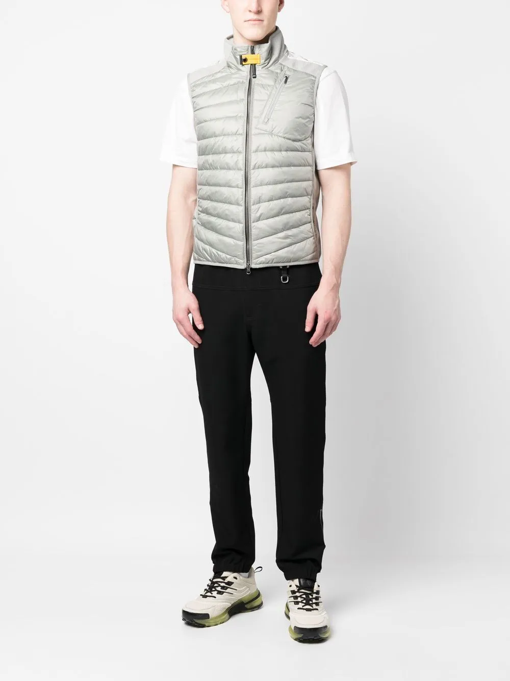 quilted padded gilet