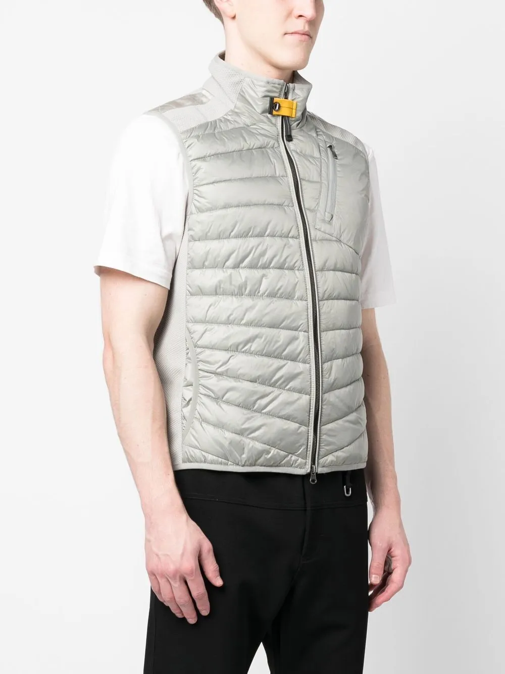 quilted padded gilet