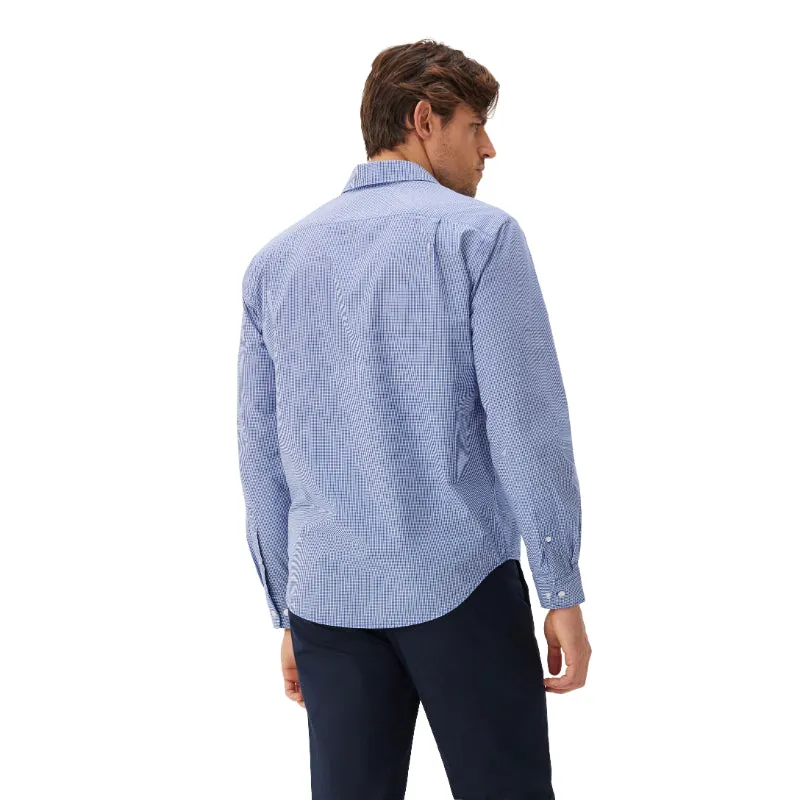 R.M.Williams Classic Mens Shirt - Blue Check