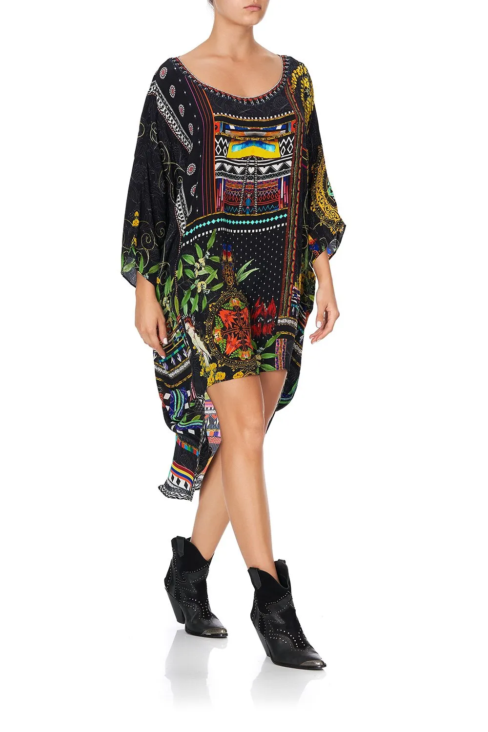 Scoop Back Hem Dress- Blackheath Betty