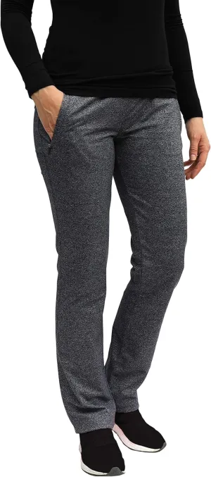 SCR SPORTSWEAR 28/30/32/34 Inseam Tall Petite Regular Plus Size S-4X Athletic Pants for Women with Zipper Pockets High Waist