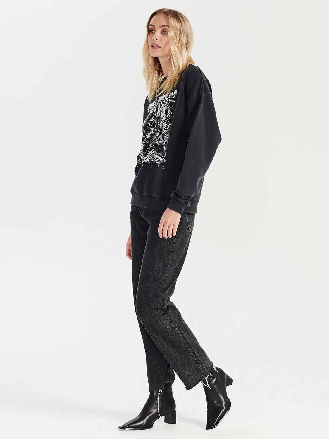 Serpent Sweater (Vintage Black)