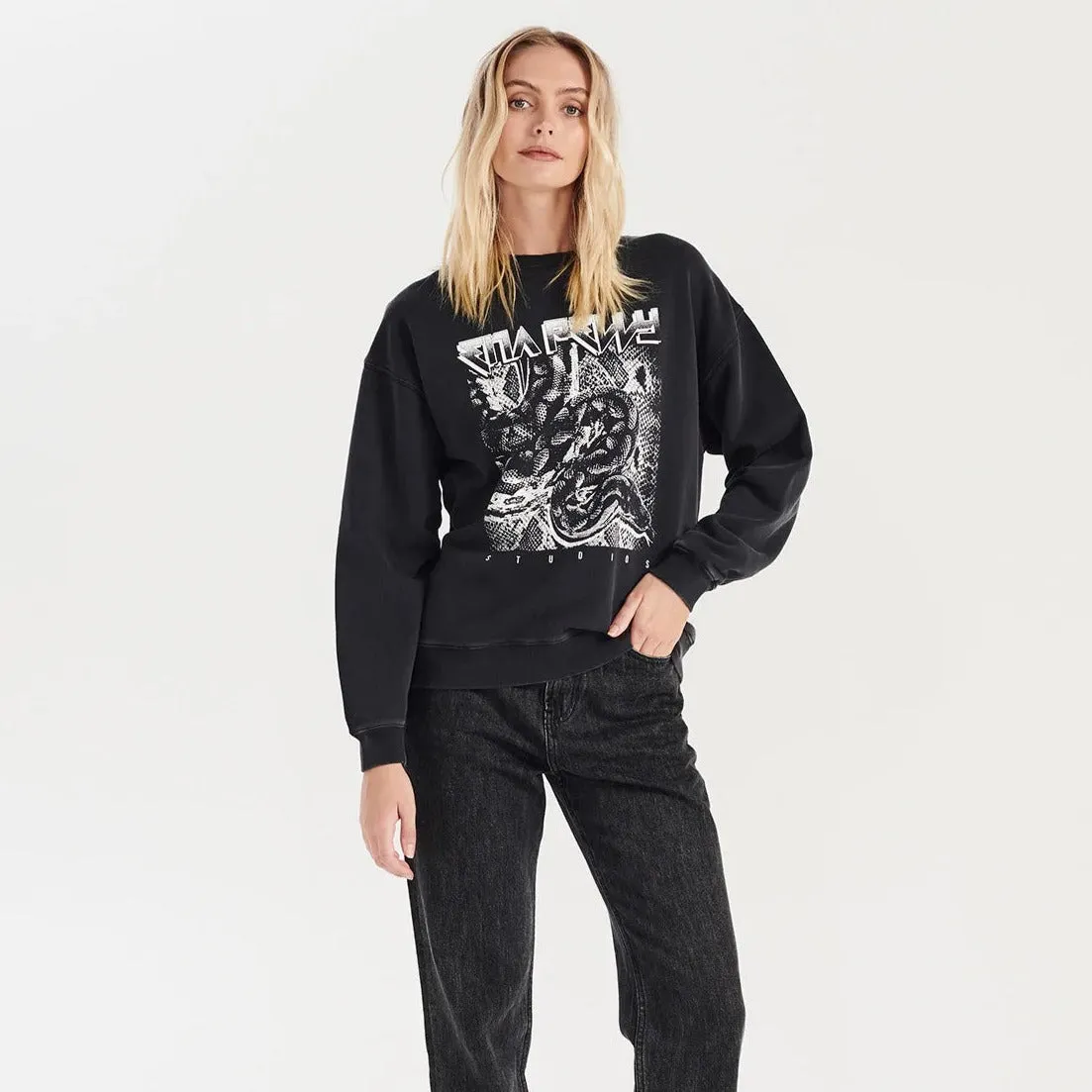 Serpent Sweater (Vintage Black)