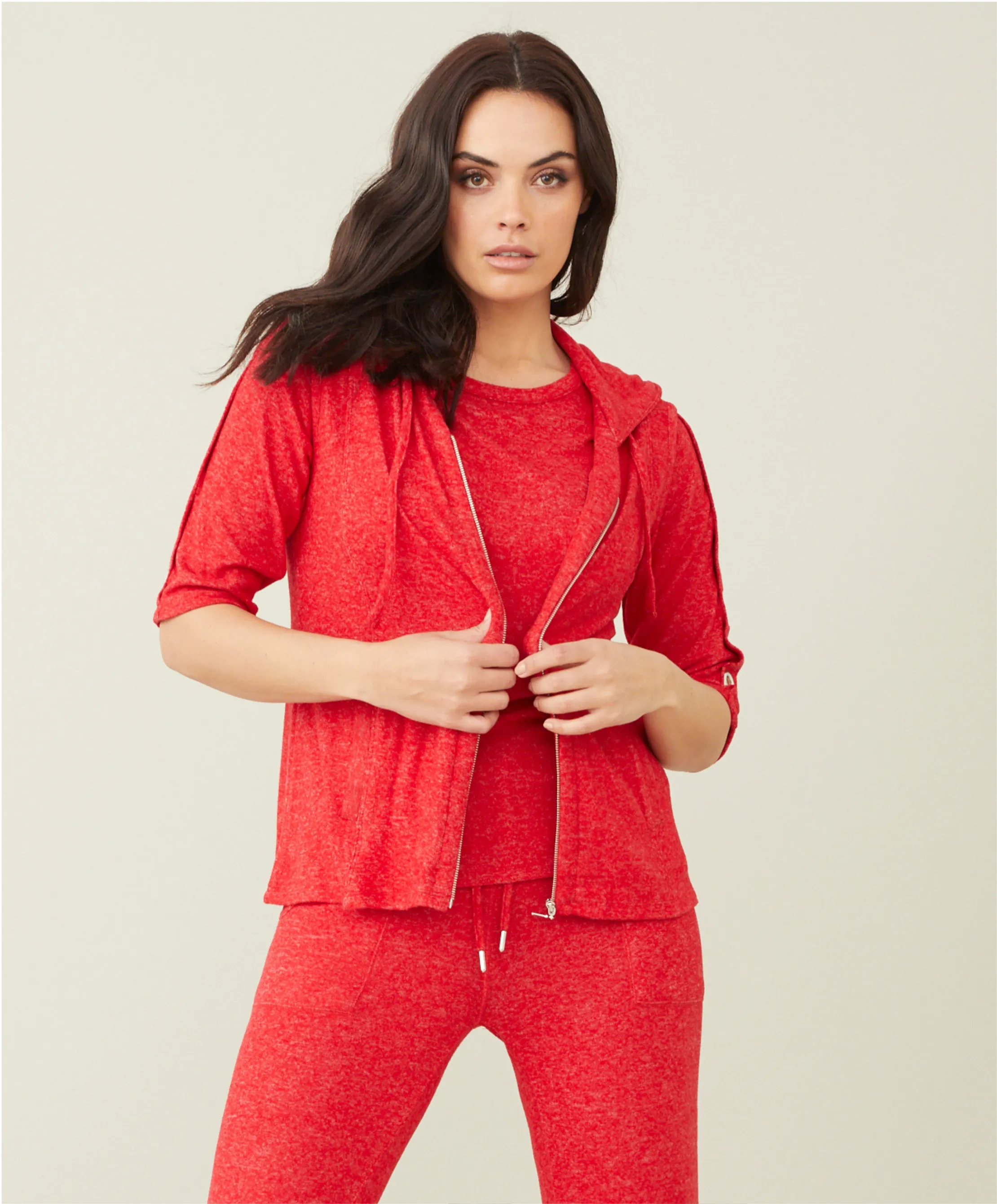 Soft Stretch Hooded Vest