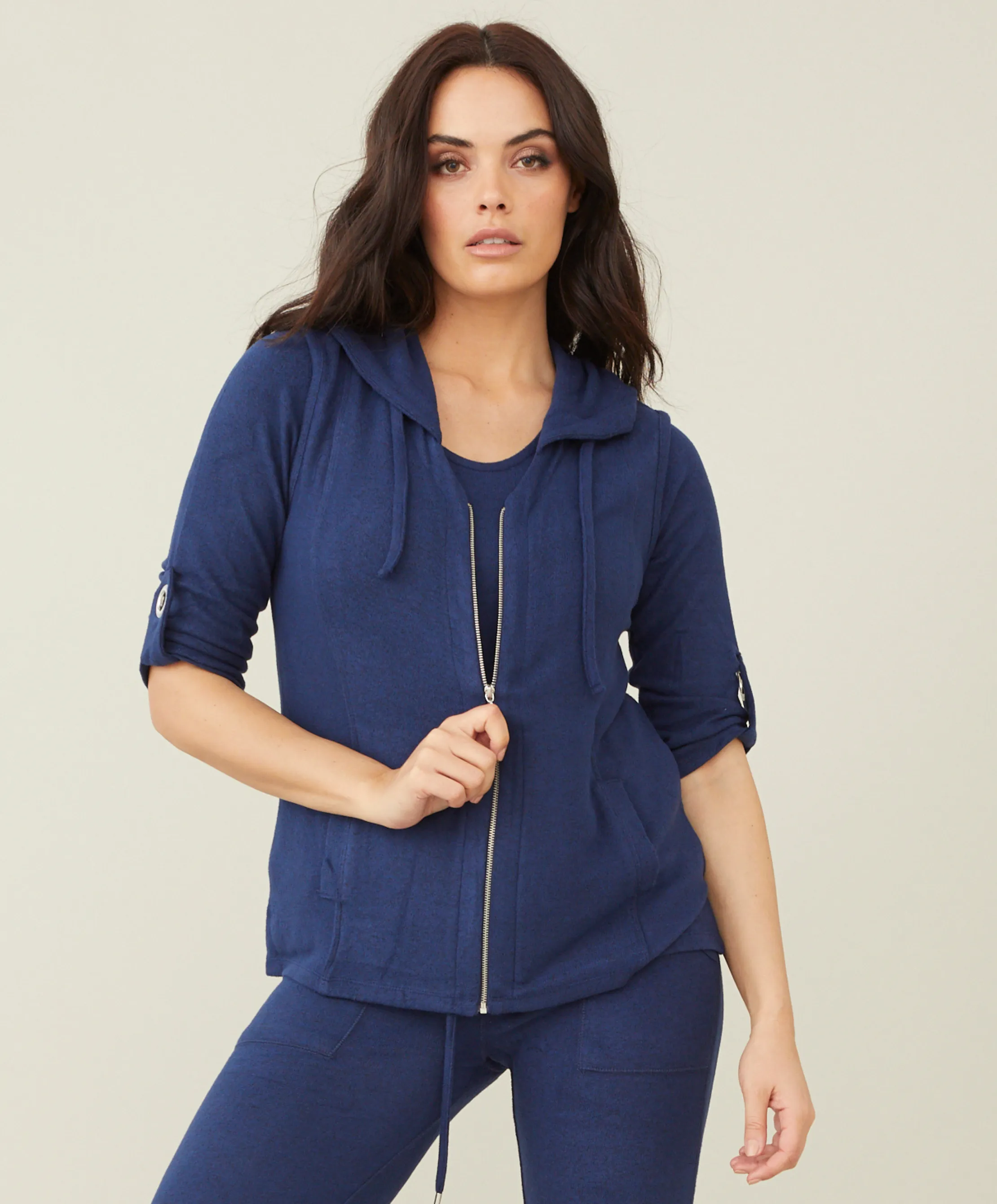 Soft Stretch Hooded Vest