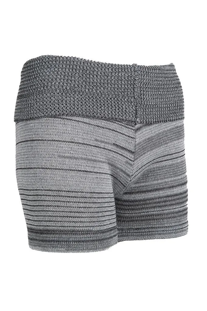 Tendu Shorts with tie/ roll waist-TC103-